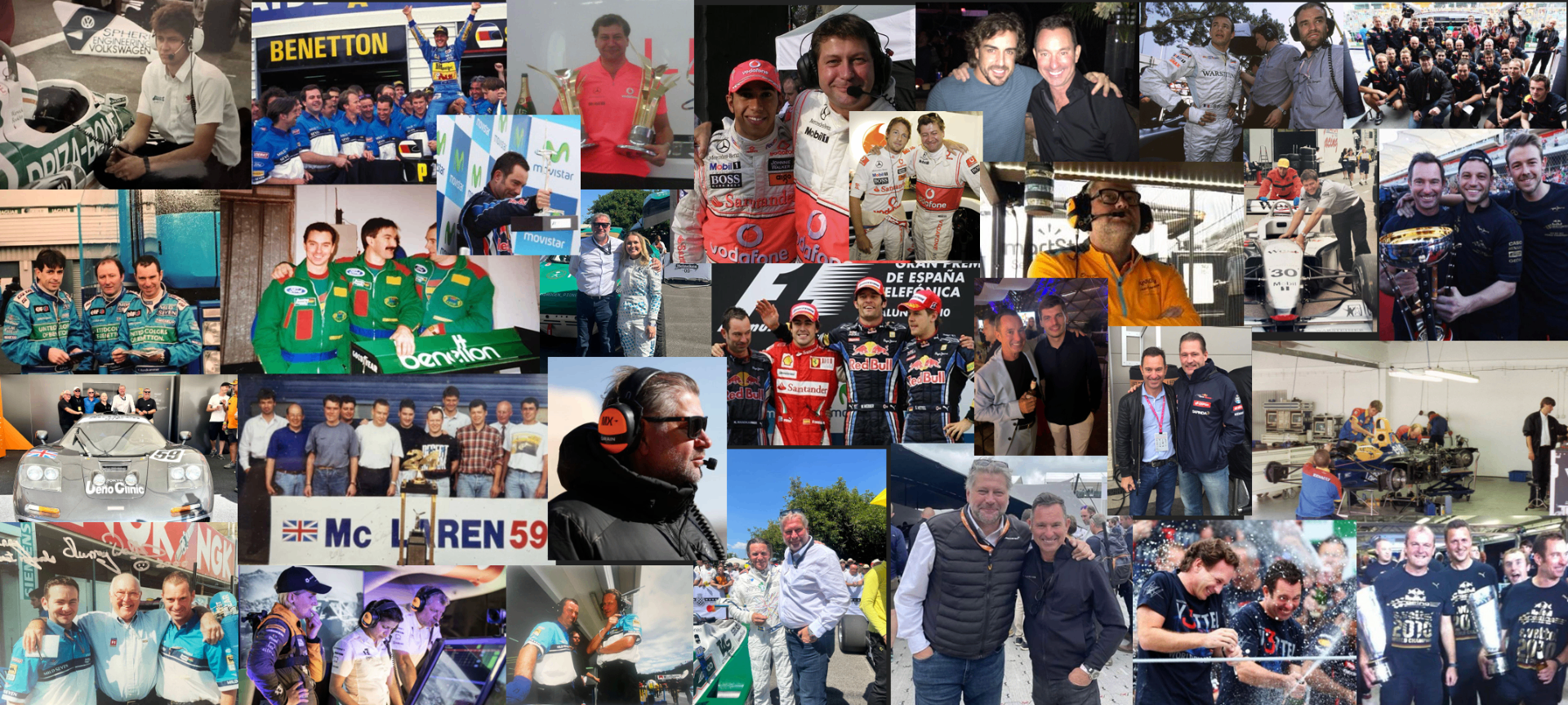 Kenny Handkammer and Mark Grain across decades of professional motorsport